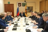 Иван Белозерцев провел координационное совещание по обеспечению правопорядка