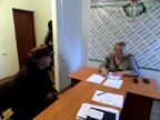 Глава администрации Никольского района провела прием граждан в регион-центре газеты "Знамя труда"