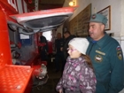 Ребята из клуба «Зеленые береты» 1 ноября посетили с экскурсией пожарную часть № 29 ПСЧ ФПС ФГКУ по Пензенской области в р.п. Колышлей