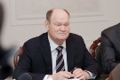 Губернатор Василий Бочкарев и глава группы компаний «Унибокс» Сергей Русак обсудили перспективы сотрудничества в АПК