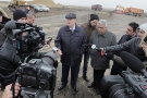 Губернатор Василий Бочкарев проверил ход строительства индустриального парка «Отвель»