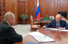 Олег Мельниченко проинформировал Владимира Путина об успехах в работе пензенского АПК
