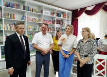 В селе Лермонтово по нацпроекту открылась первая модельная библиотека
