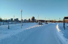 В Городе Спутнике открылось обновлённое общественное пространство у набережной