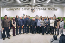 Главы двух районов Пензенской области приняли участие в работе Регионального дня на тему «Опорные точки роста: пространственное развитие территорий» в Якутске Главы двух районов Пензенской области приняли участие в работе Регионального дня на тему «Опорные точки роста: пространственное развитие территорий» в Якутске